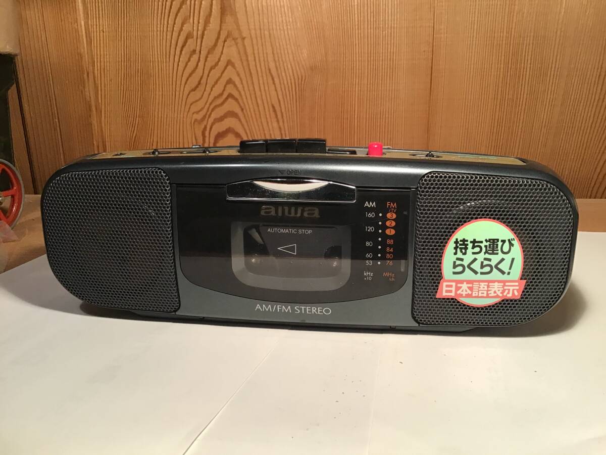 アイワ AIWA ラジカセ CS-P5 ジャンク拍卖