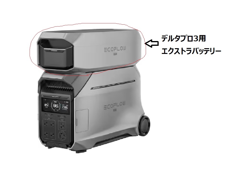 デルタプロ3用 エクストラバッテリー 新品 送料込み!拍卖