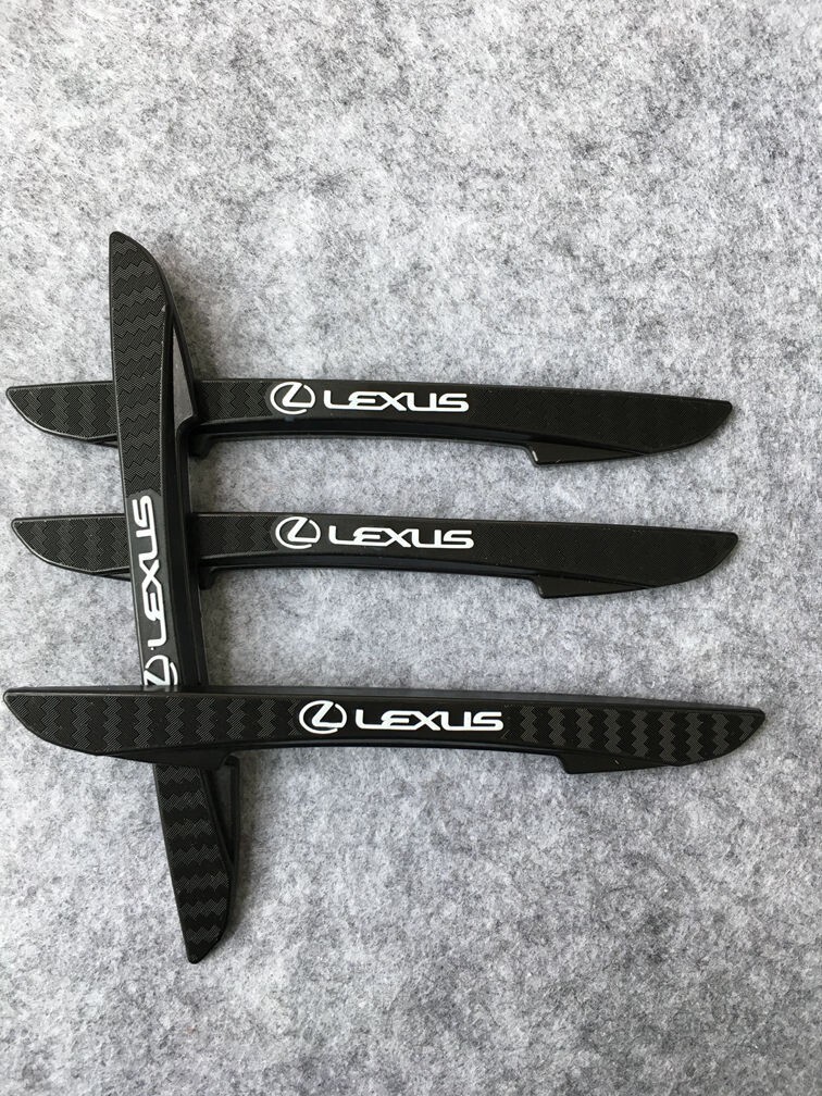 レクサス LEXUS サイドドアガード ドアトリム 4枚入れ サイドドアバンパー 保護ステッカー 傷防止 車用ドアガード 拍卖