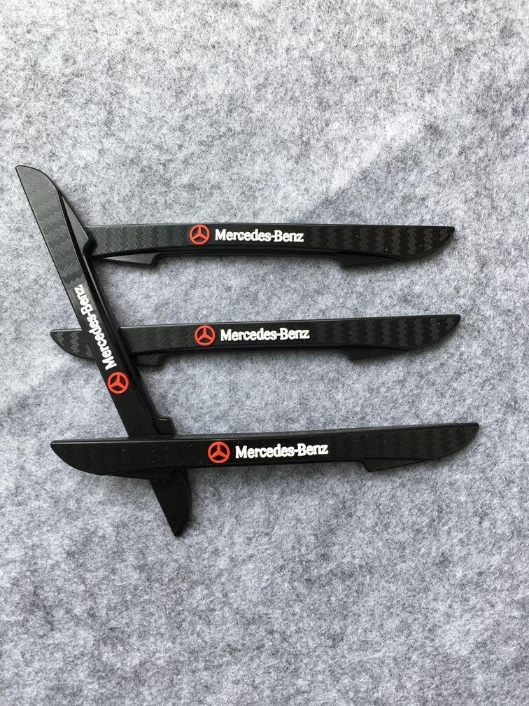 メルセデス・ベンツ BENZ サイドドアガード ドアトリム 4枚入れ サイドドアバンパー 保護ステッカー 傷防止 車用ドアガード 拍卖
