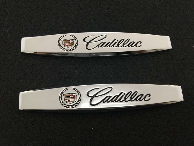 キャデラック Cadillac 32番 ステッカー エンブレム スクラッチを隠す 自動車 外装 ステンレススチール材質 2個セット拍卖