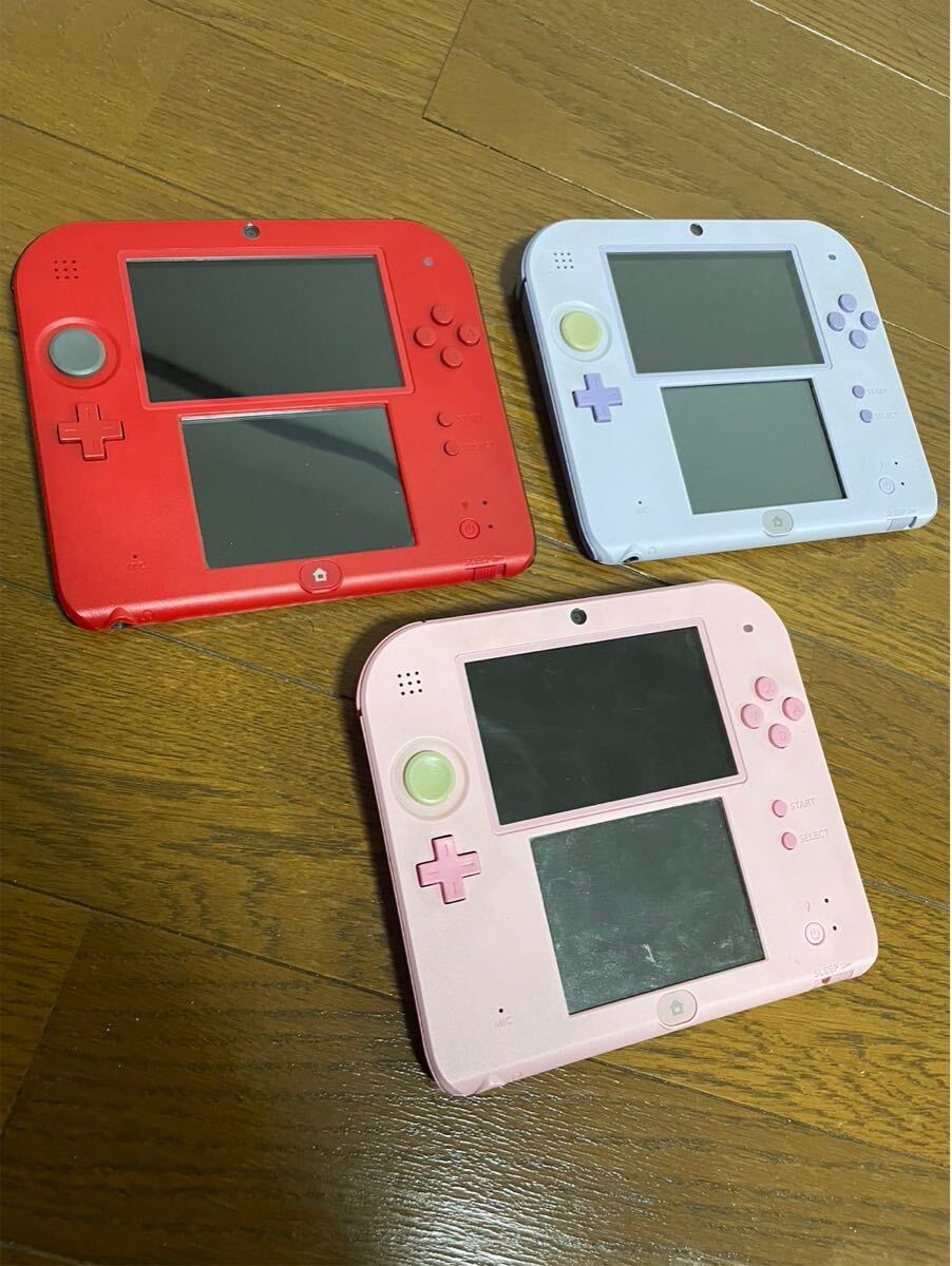 15. Nintendo 任天堂 ニンテンドー 2DS 本体のみ 1台のみ動作未確認 タッチペンあり拍卖