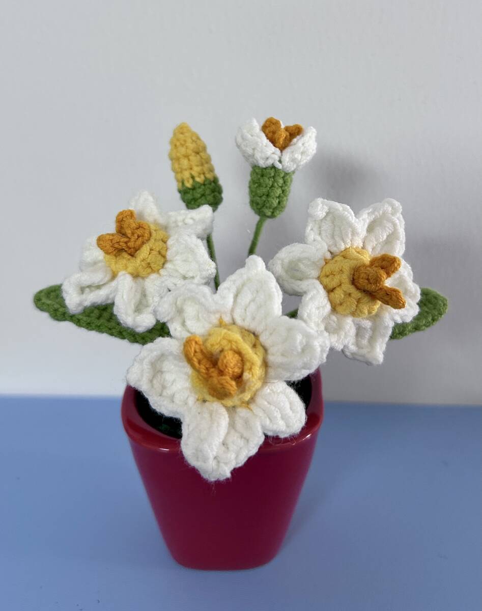 編みぐるみ あみぐるみ ハンドメイドアートフラワー 1体 2ー3拍卖