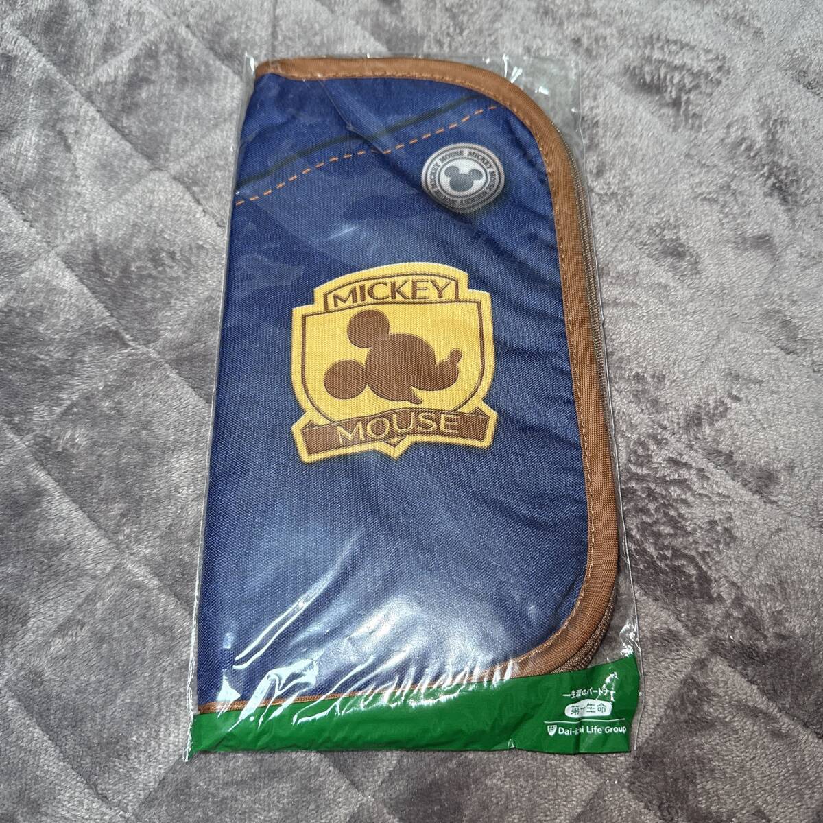 【新品未開封品】 ミッキーマウス MICKEY MOUSE マルチ ポーチ ネイビー 小物入れ拍卖