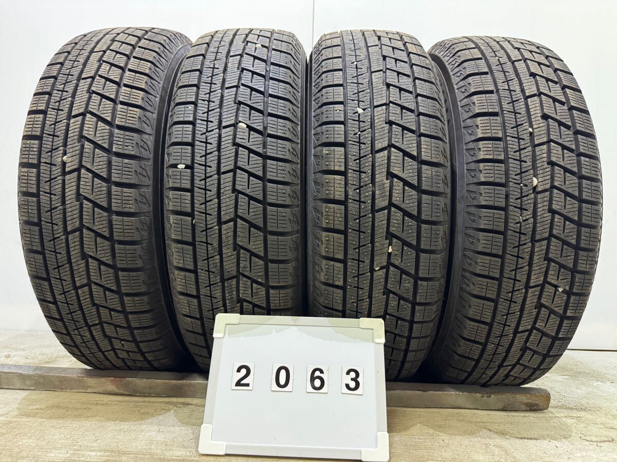 【175/65R14】 2063 薄イボ付き ヨコハマ iceGUARD iG60 2022製 スタッドレス×4 約8mm拍卖