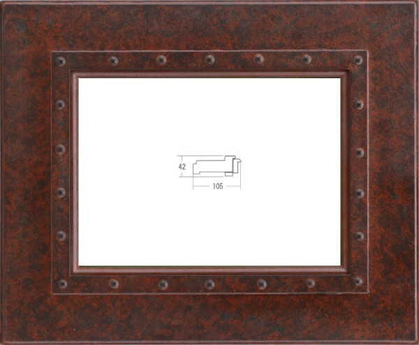 油絵/油彩額縁 木製フレーム 手作り ハンドメイド 6246 サイズ F40号 エンジ拍卖