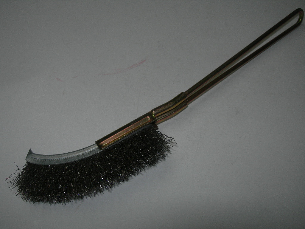 クリックポスト発送 ステンレス チャンネルブラシ J形 ワイヤーブラシ 1本 便利で安い拍卖