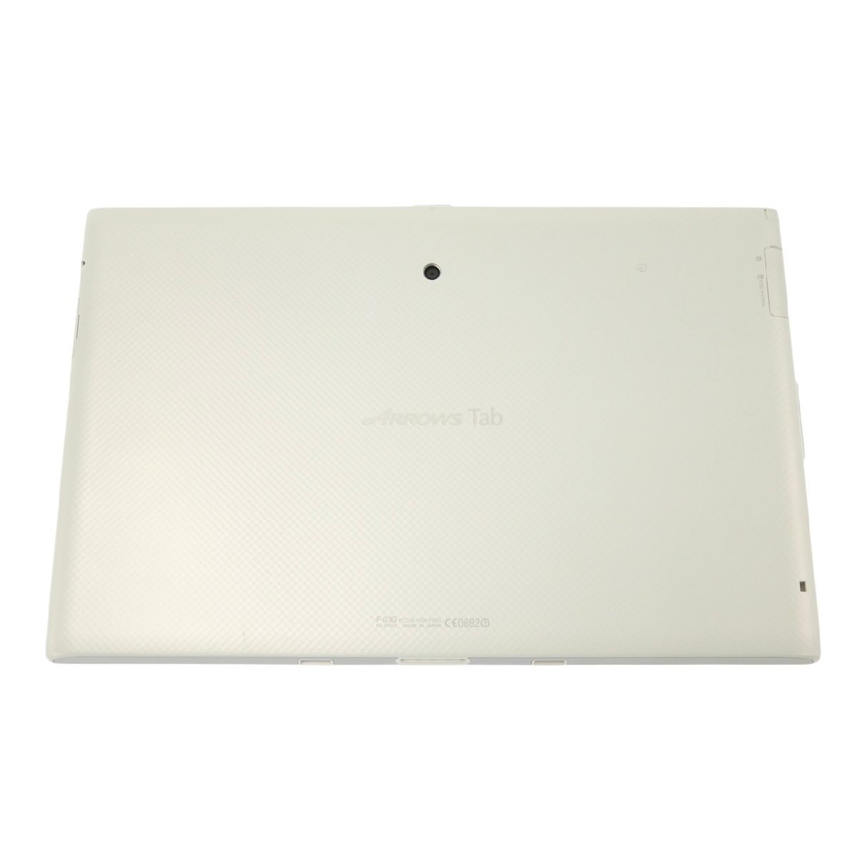 1円スタート FUJITSU 富士通 タブレット F-03G ドコモ docomo ARROWS Tab 本体 ホワイト アンドロイド 電化製品 家電 動作未確認拍卖
