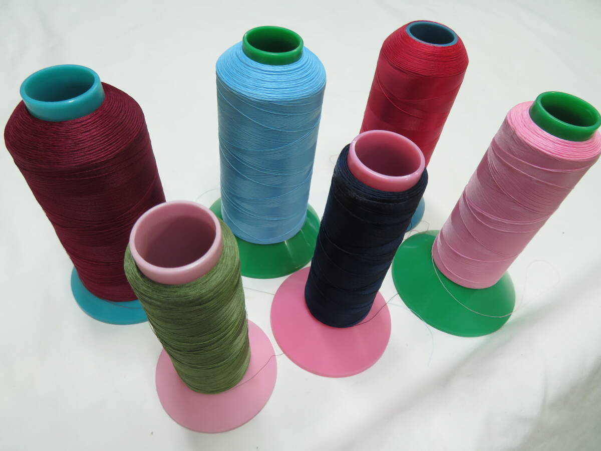 やんちゃなセール (F-102) ミシン糸 セット フィラメント 業務用 お得用 工業用 オーバーロック スパン糸 より光沢 安い 中古手縫い日本製拍卖