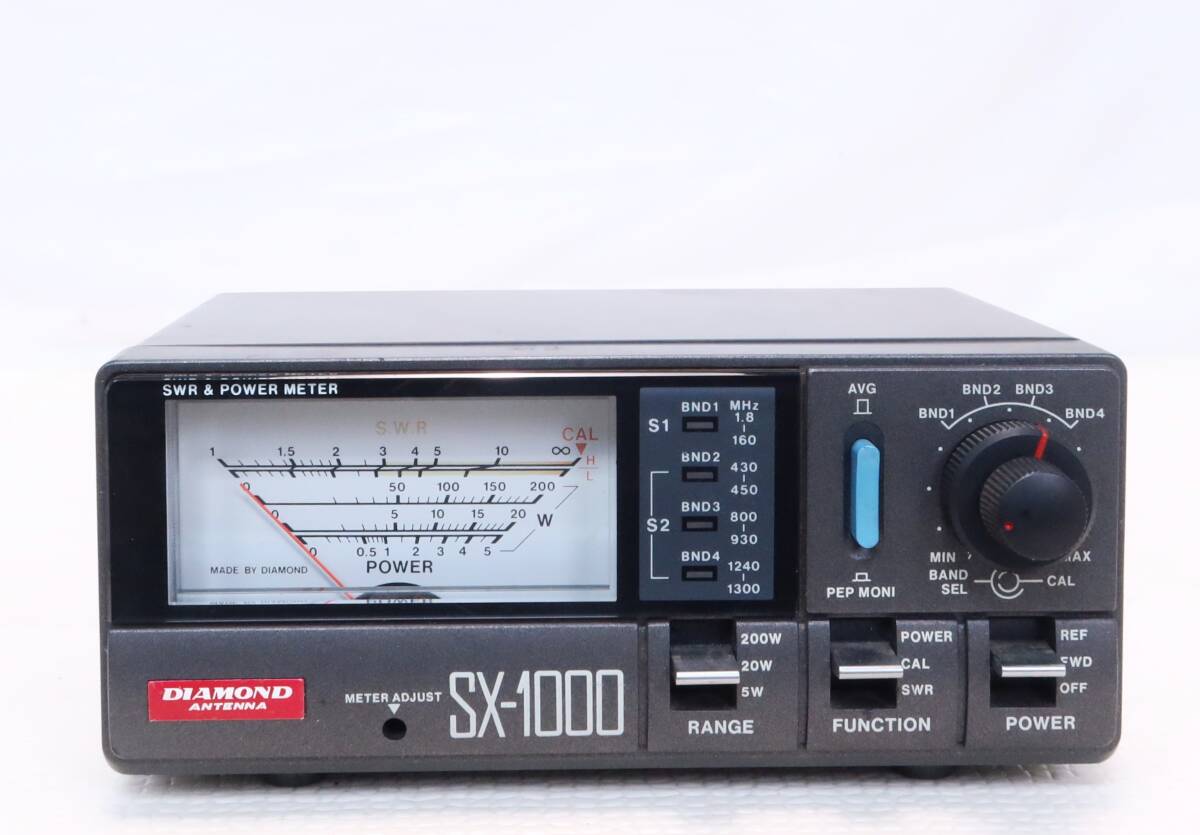 第一電波工業 SX-1000 1.8~1300MHz SWRパワー計拍卖