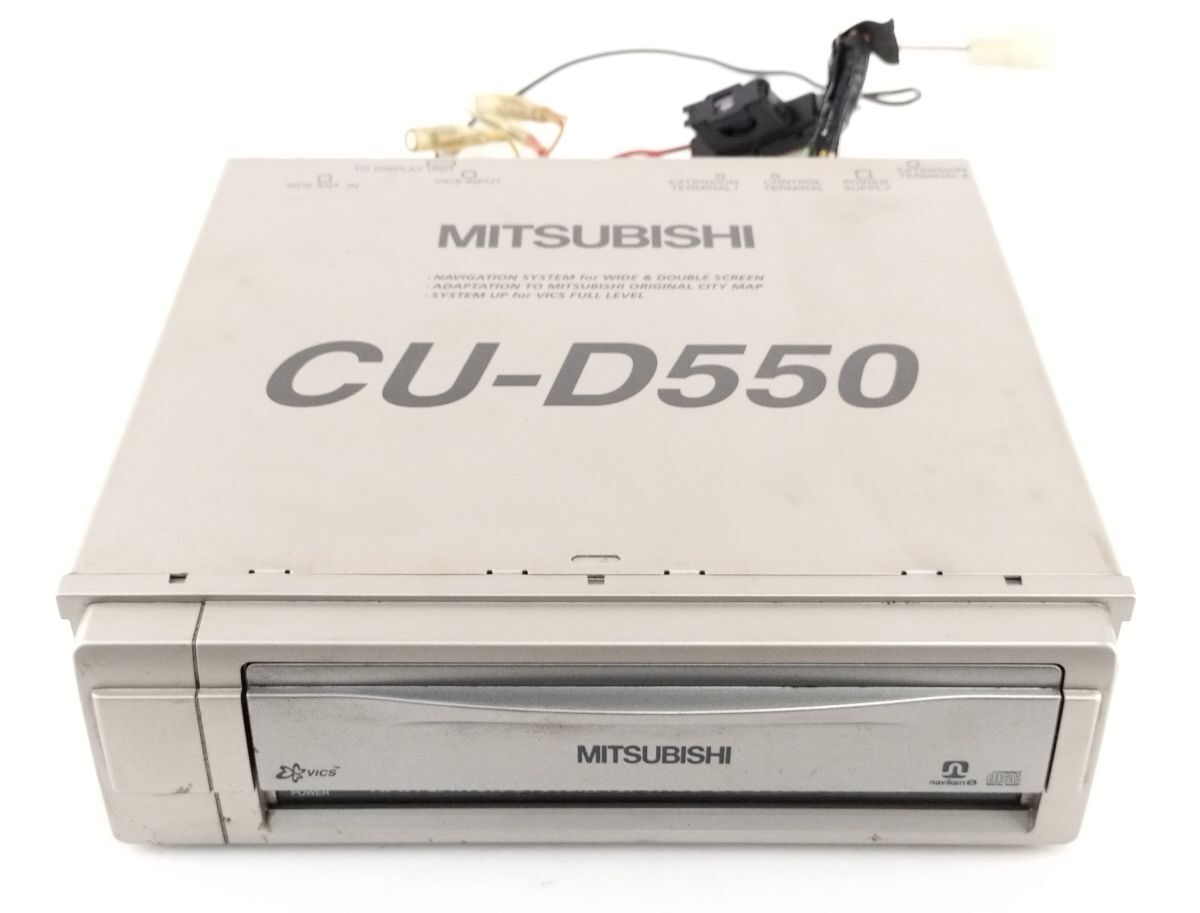 6 三菱 CU D550 カー ナビ ロム プレイヤー システム TV チューナー DVD MITSUBISHI◆車内 ナビゲーション テレビ 地デジ ワン フル セグ拍卖