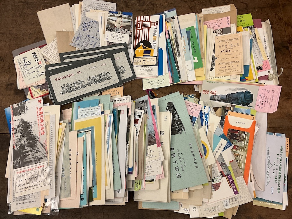 鉄道 記念入場券 大量 いろいろまとめて 切符 さよなら蒸気機関車 SL 開通 廃止 鉄道100年 電化 地下鉄 ダイヤ 車両竣功図拍卖