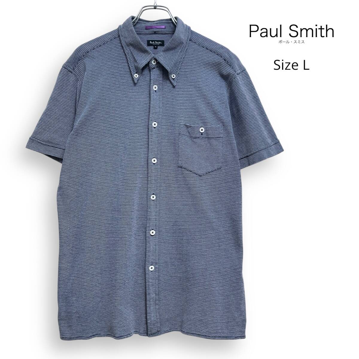 Paul Smith ポールスミス コレクション 半袖 シャツ L拍卖