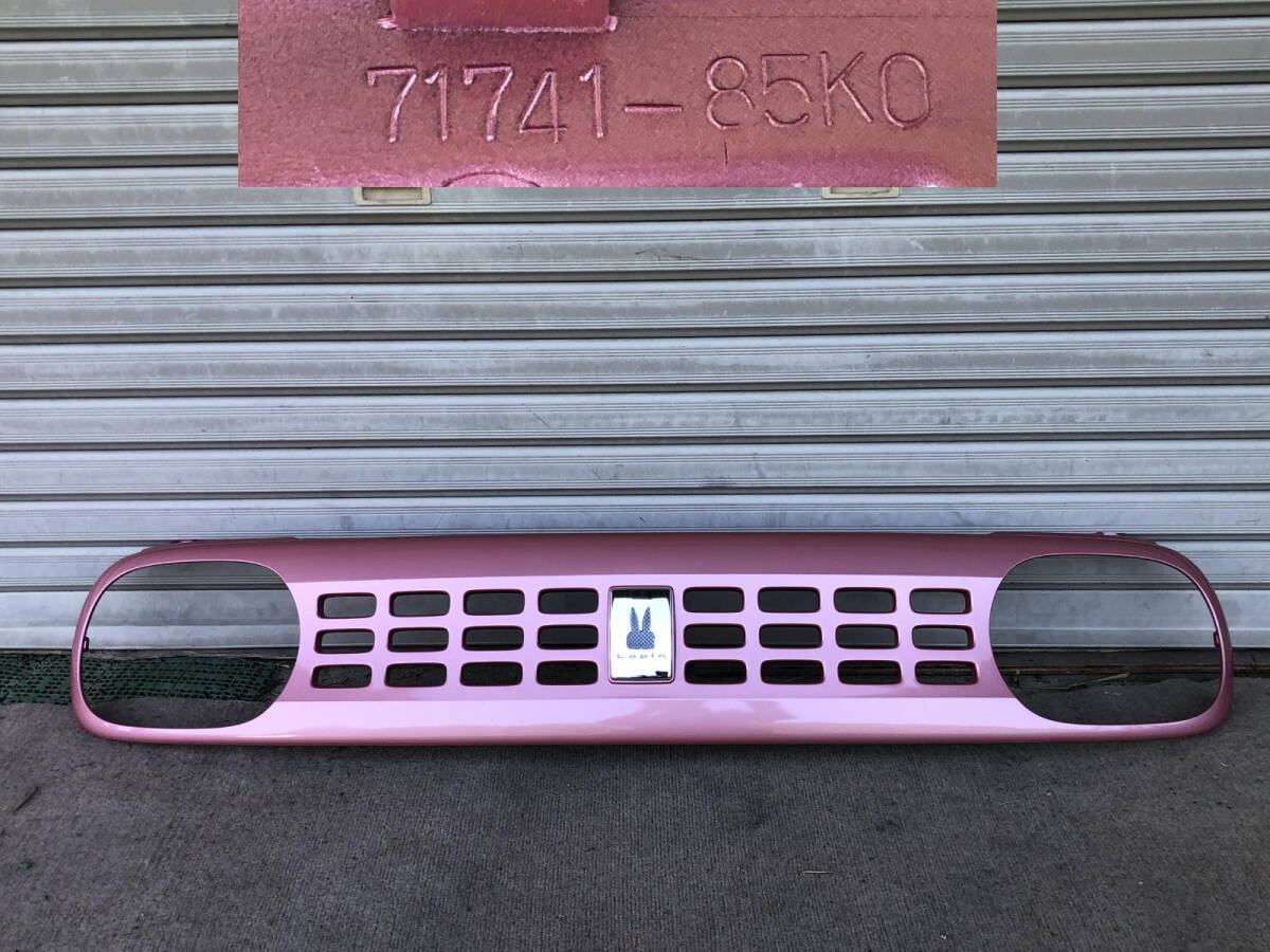 HE22S アルトラパン 純正フロントグリル チェリーピンクパールメタリック ZKU拍卖
