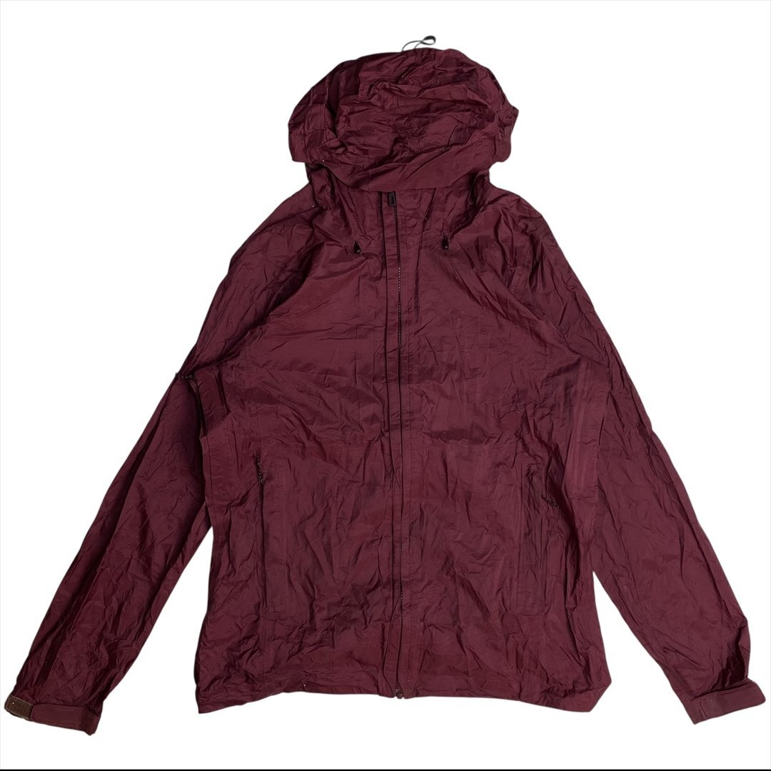 【訳アリ】 Vintage パタゴニア ナイロン マウンテン パーカー ワインレッド patagonia 古着 レディース L アウトドア フーディニ ジャケッ拍卖