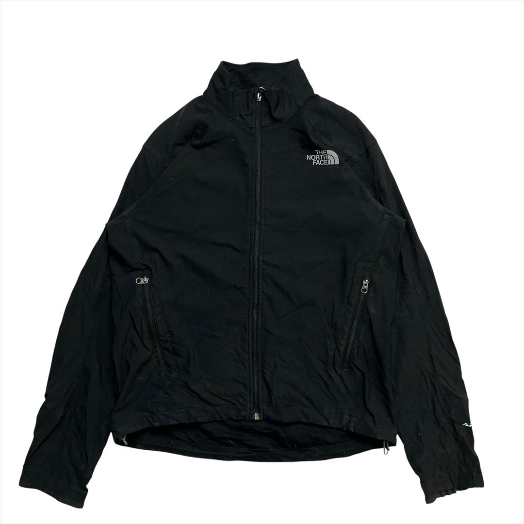 Vintage ザ ノースフェイス ナイロン ソフト シェル ジャケット ブラック THE NORTH FACE 古着 メンズ M ビンテージ ヴィンテージ拍卖
