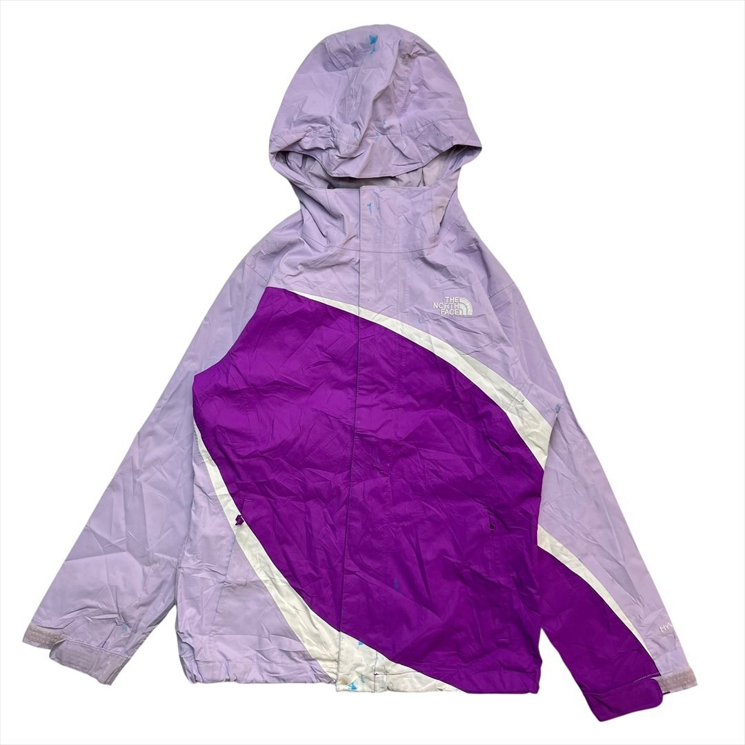 Vintage ザ ノースフェイス マウンテン パーカー パープル THE NORTH FACE 古着 レディース M ガールサイズ アウトドア レインウェア拍卖