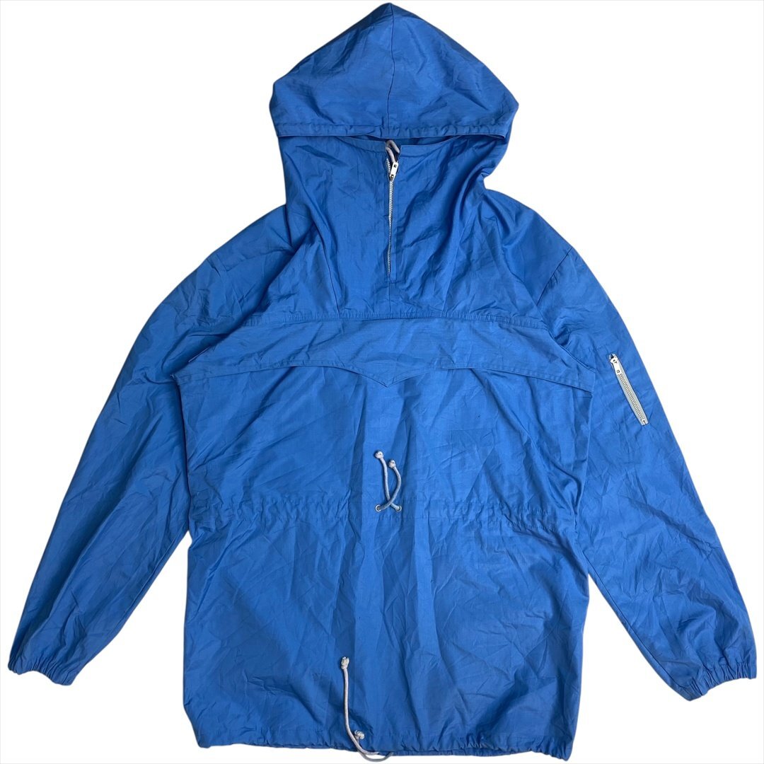 Vintage アノラック パーカー ブルー 古着 メンズ FREE 48 アウトドア ウィンド ウインド ブレーカー ビンテージ ヴィンテージ拍卖