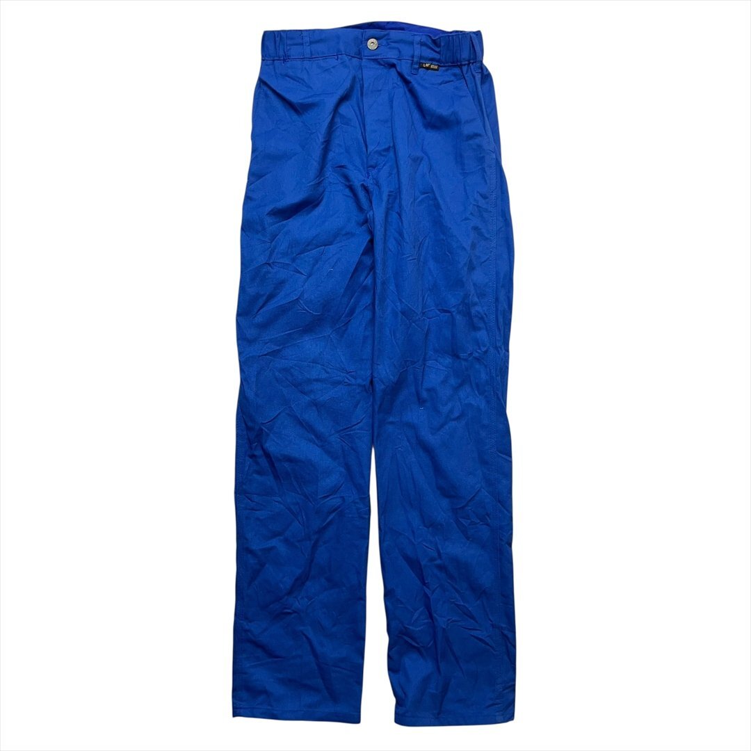 Vintage デッドストック LE LABOUREUR フレンチ コットン ワーク パンツ ボトムス メンズ FREE ブルー 古着 ユーロ ヴィンテージ拍卖