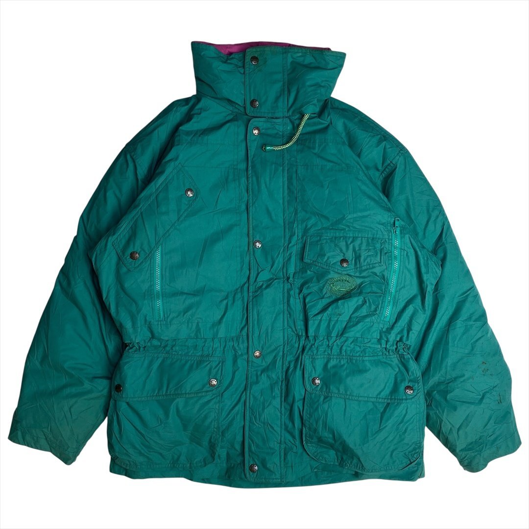Vintage BIG BIVER ウインター スノー ジャケット メンズ FREE グリーン 古着 スキー スノボー ウェア ウエア ビンテージ ヴィンテージ拍卖