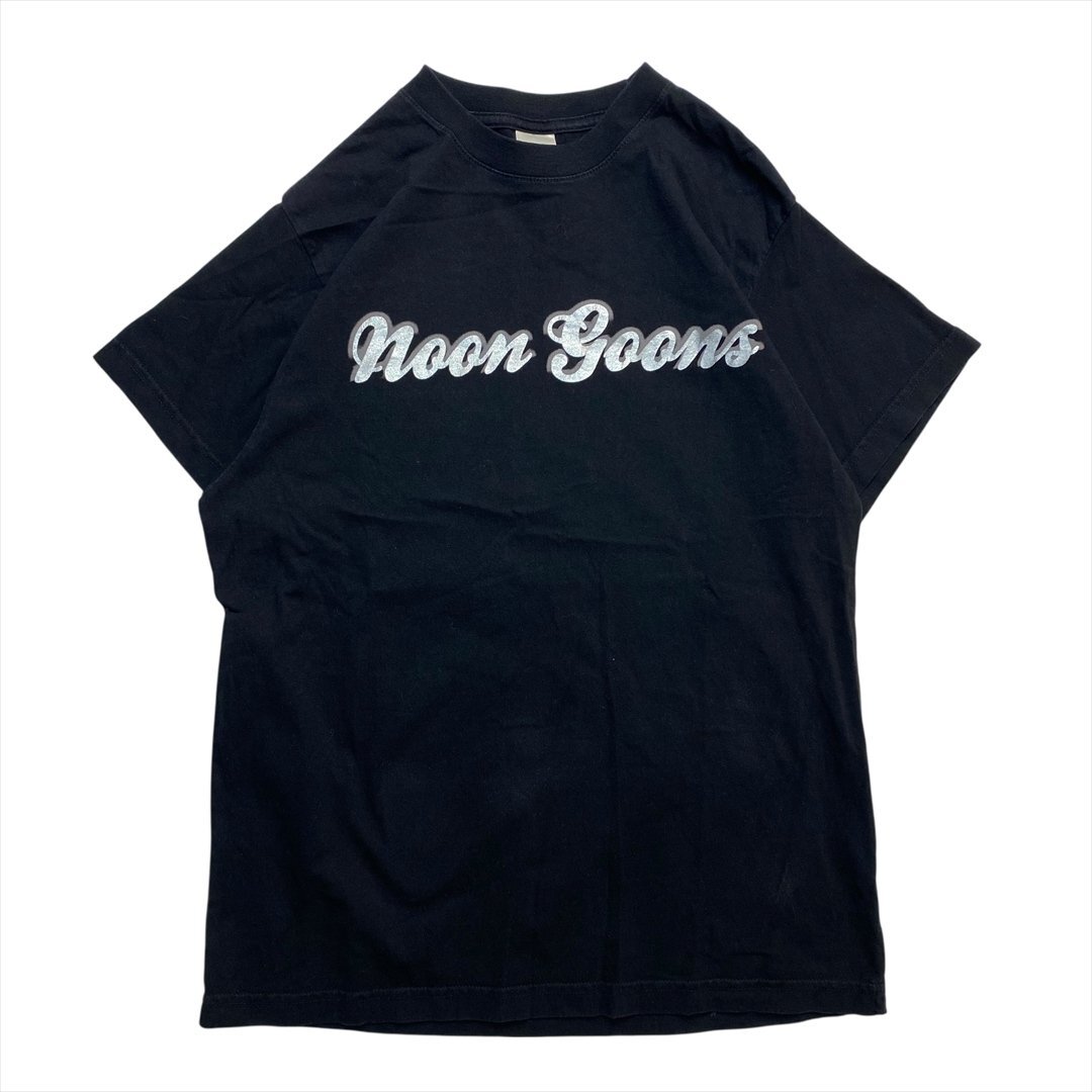 Vintage NOON GOONS ヌーングーンズ シンプル ロゴ Tシャツ 半袖 メンズ M ブラック 古着 ビンテージ ヴィンテージ拍卖