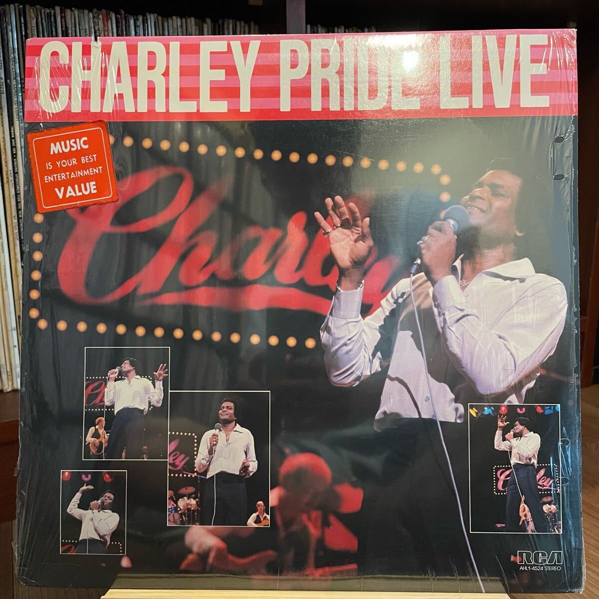 【US盤Org.】Charley Pride Charley Pride Live (1982) RCA AHL1-4524拍卖
