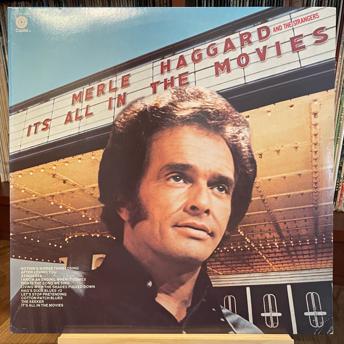 【US盤Org.】Merle Haggard And The Strangers - It's All In The Movies (1976) Capitol ST-11483拍卖