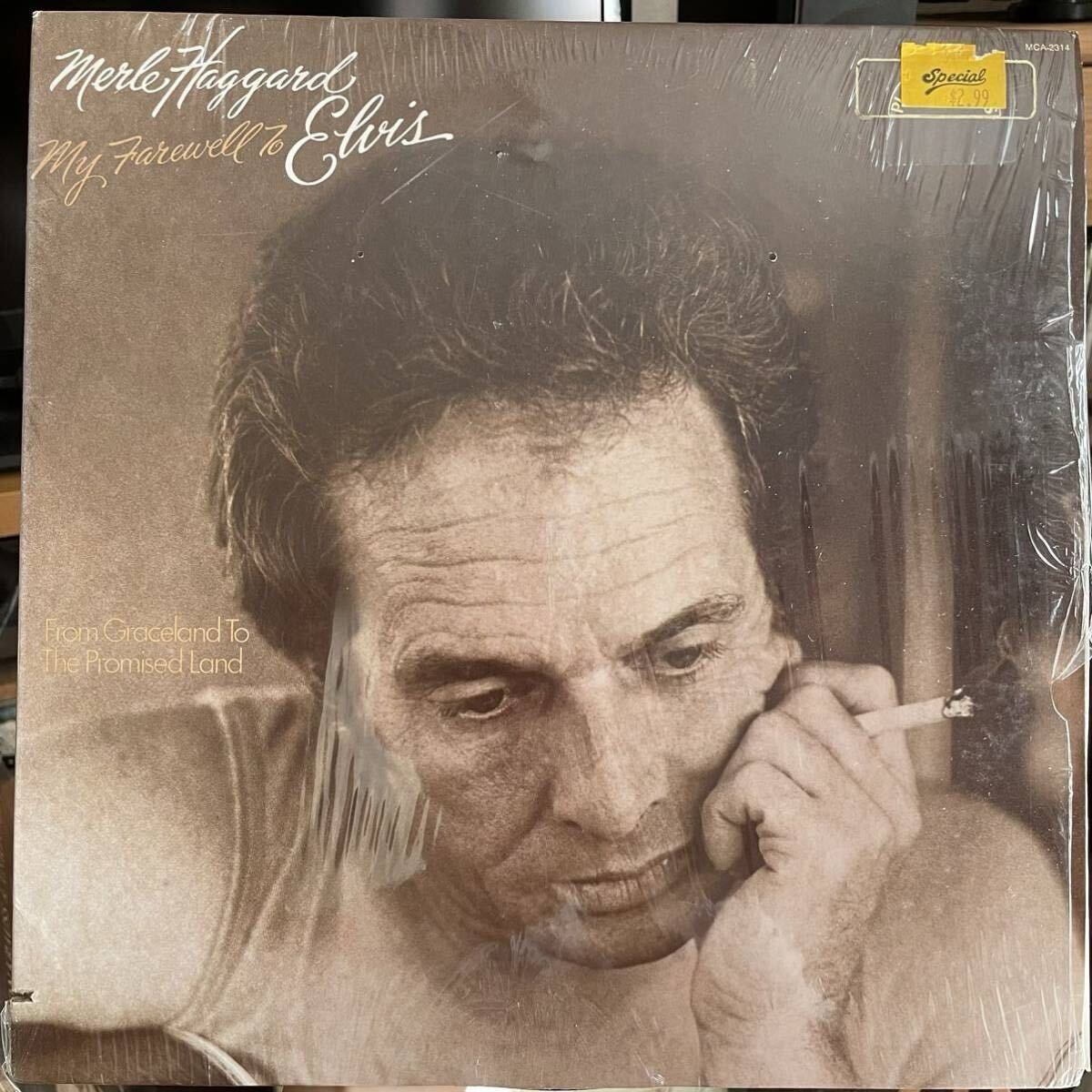 【US盤Org.】Merle Haggard My Farewell To Elvis (1977) MCA Records MCA-2314 シュリンク美品拍卖