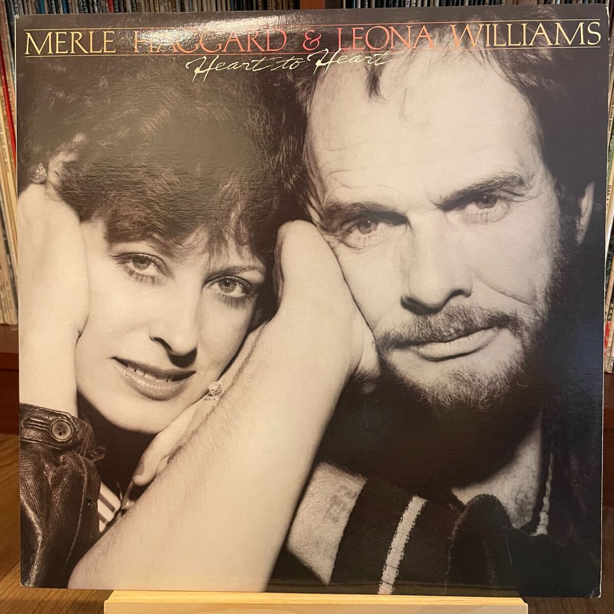【US盤Org.】Merle Haggard & Leona Williams Heart To Heart (1983) Mercury 812 183-1 M-拍卖