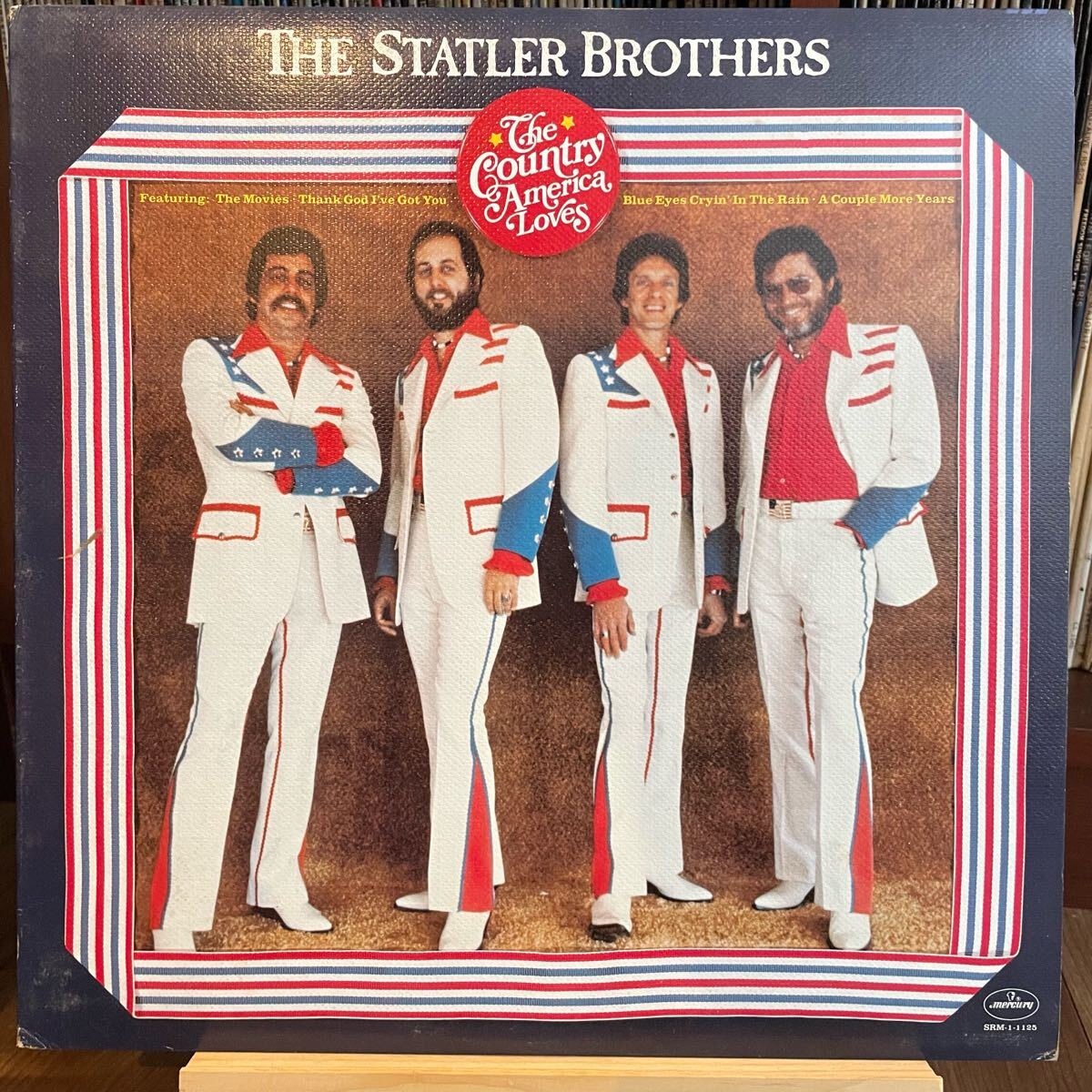 【US盤Org.】The Statler Brothers The Country America Loves (1977) Mercury SRM-1-1125拍卖