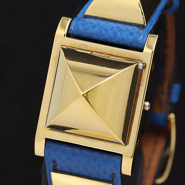 1円 エルメス メドール 661391 QZ ホワイト文字盤 レディース腕時計 0013200 7PRT MST拍卖