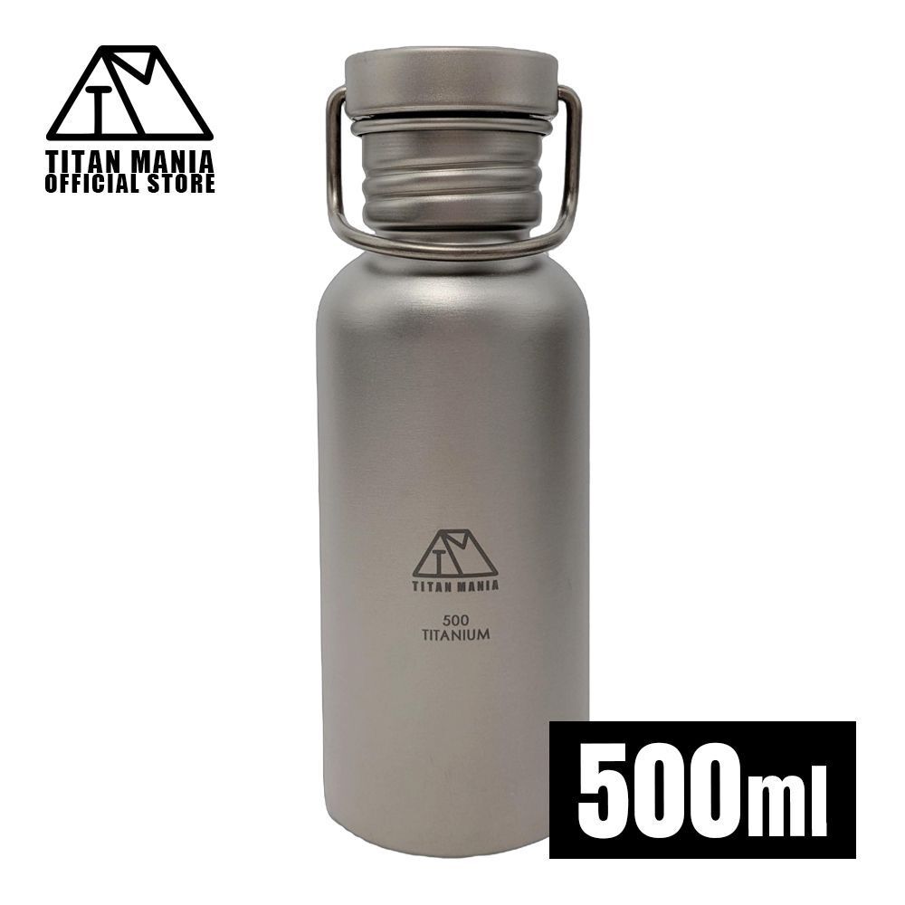 TITAN MANIA チタンマニア 水筒 ボトルマグ チタン製 S 500ml 直火可能 軽量 スポーツボトル マグボトル 直飲み 錆びない 広口 titan1897拍卖
