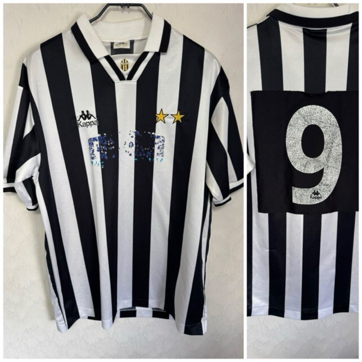 ユベントス ユニフォーム 94-95 カッパ kappa L XL DANONE ユニホーム 日本製拍卖