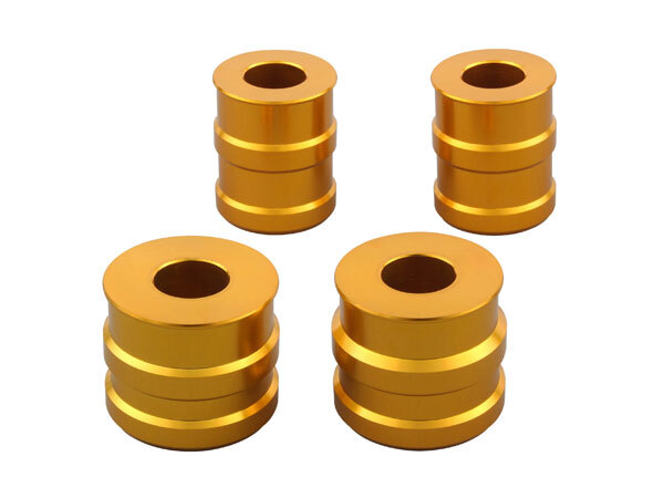 シフトアップ SHIFTUP アクスルカラー フロント&リヤセット GROM グロム(2013-2020)用 ゴールド 260385-04拍卖