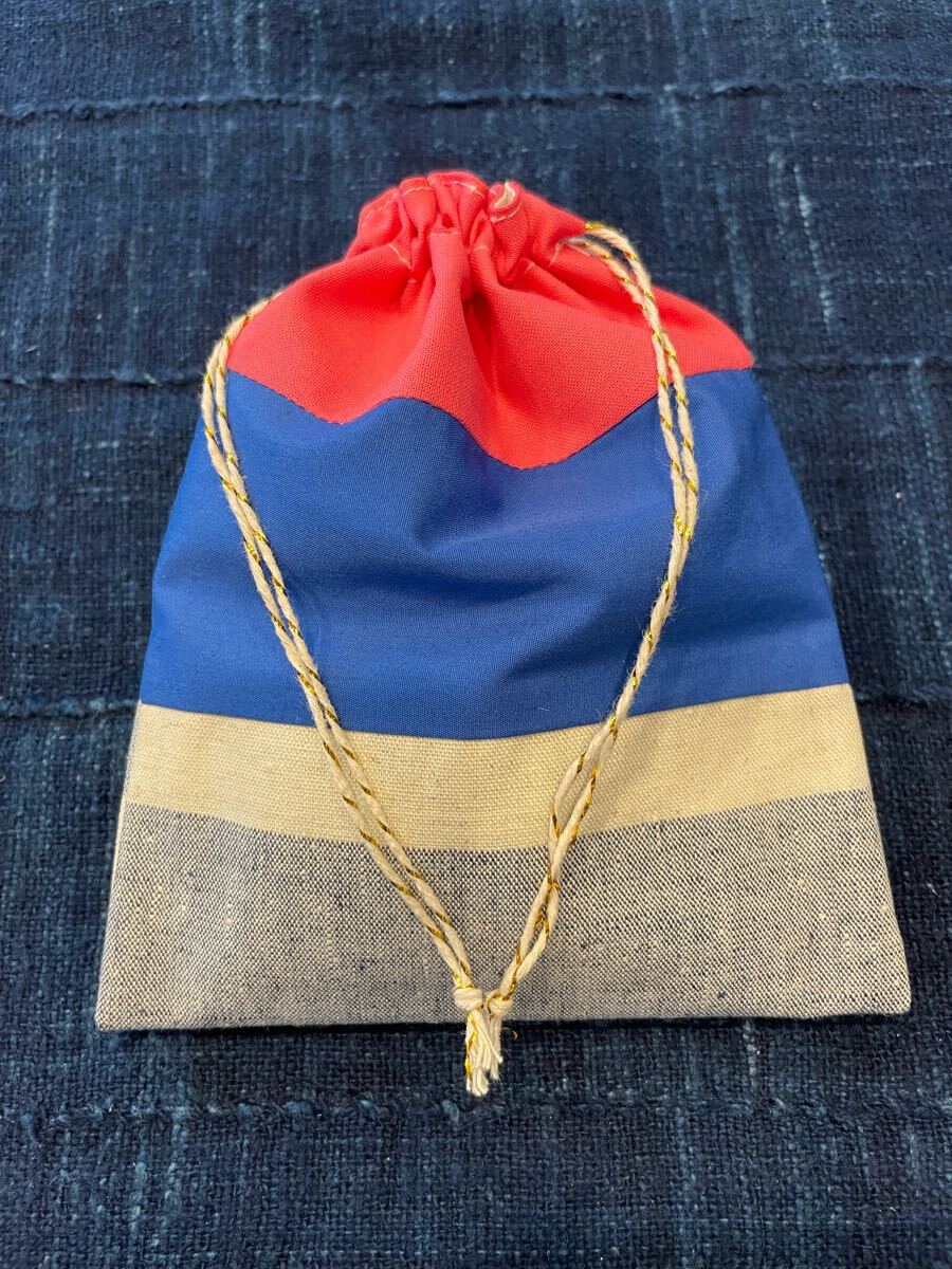 値下げ!ハンドメイド★きんちゃく袋 a20 ♪入園 入学♪拍卖