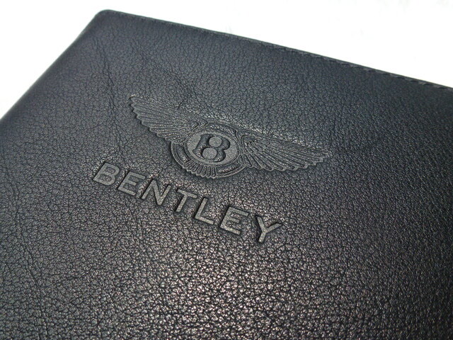 【美品!最安値!】ベントレー 車検証ケース コンチネンタル GT GTC フライングスパー ベンテイガ ミュルザンヌ アズール アルナージ 拍卖