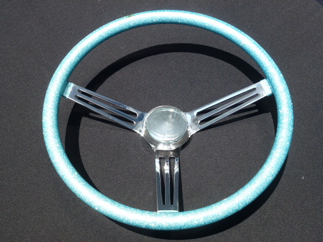 【新品!大径!】メタルフレーク ステアリング ムーンアイズ KUSTOM ローライダー 旧車 北米 USDM JDM シボレー エルカミーノ サバーバン拍卖