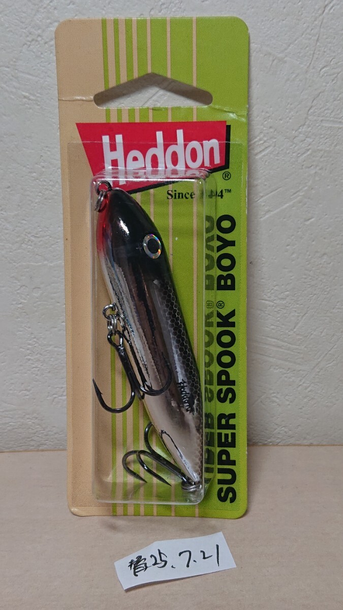未使用★ヘドン スーパースプーク ボイオ★Super Spook BOYO HEDDON 替25.7.21拍卖