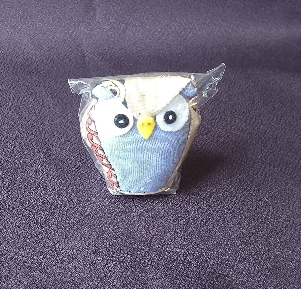手芸品 フクロウ縫いぐるみ オブジェ 未使用未開封 55x30x67mm拍卖