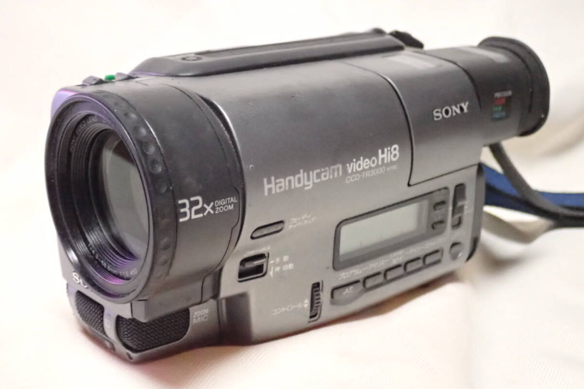 SONY ソニー CCD-TR3000 Hi8 ビデオカメラ -510拍卖