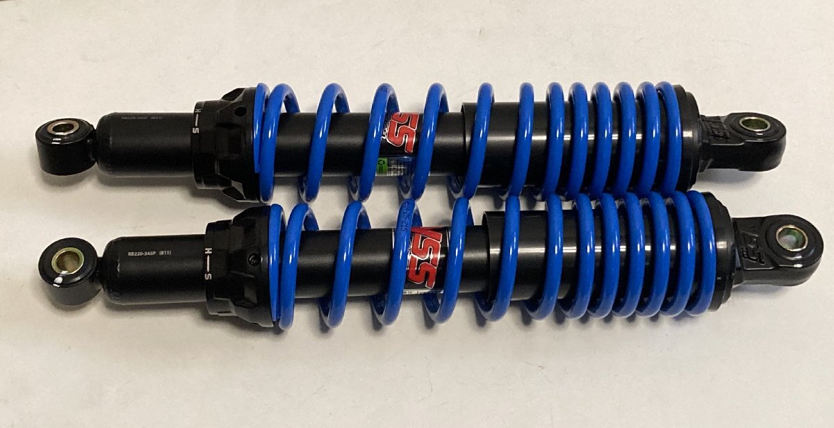 YSS DTGリアショック ブルー 345mm CT125ハンターカブ・クロスカブ50・110 スーパーカブ110/プロ リアサスペンション 新品拍卖