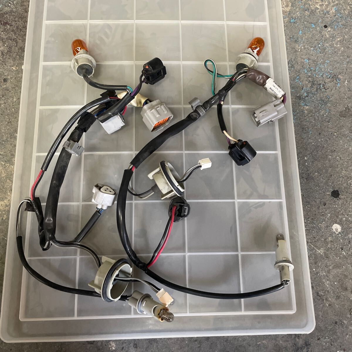 北米USヘッドライト ハーネス スバル レガシィ アウトバック BN9 BS9 北米純正ヘッドライト USDM 配線 左右セット拍卖