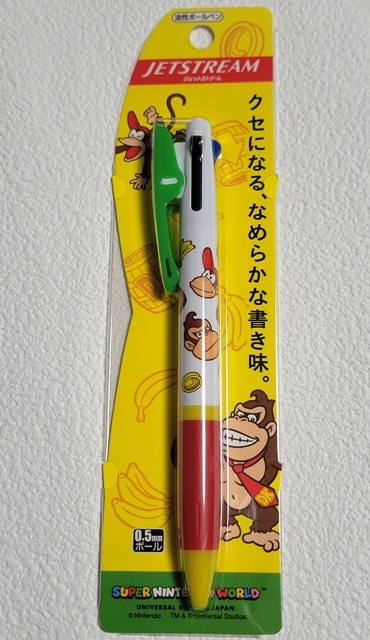 ★ USJ スーパーニンテンドーワールド ドンキーコング DK ジェットストリームボールペン 未開封新品拍卖