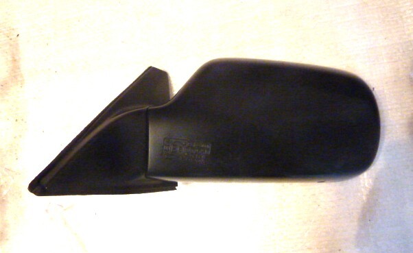 シビックEF EF2 3ドア 左ドアミラー 手動バー付 塗無し黒 007055 割れ無し 希少☆拍卖