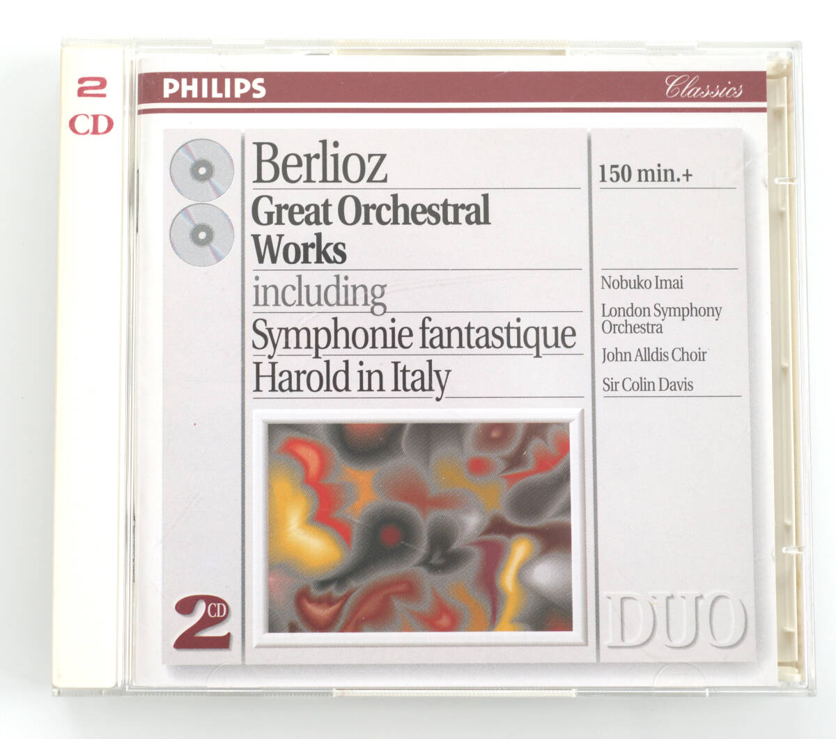 ★★コリン・デイヴィス、ベルリオーズ管弦楽作品集 ロンドン交響楽団 2CD 幻想交響曲、イタリアのハロルド他拍卖
