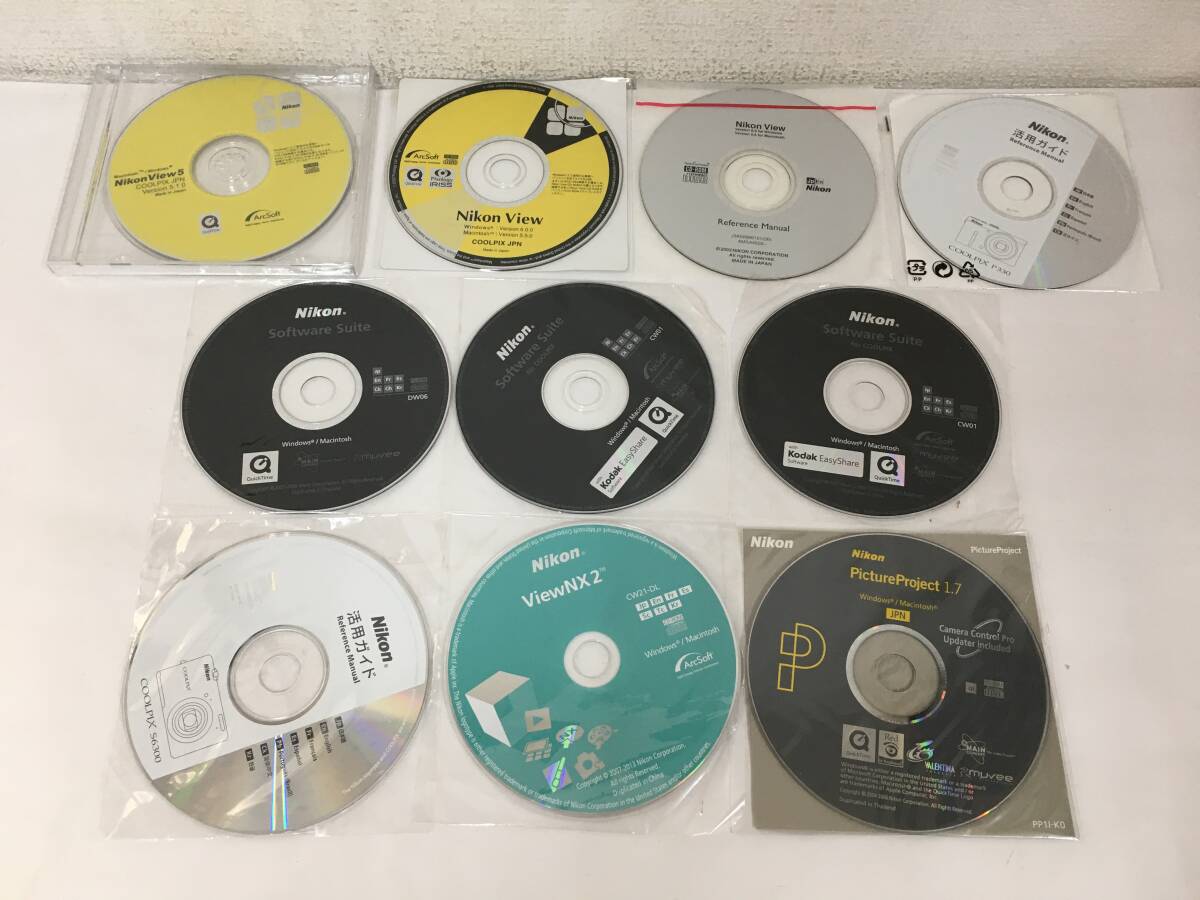 ●○H719 未開封 Windows Macintosh Nikon 活用ガイド PictureProject 10本セット○●拍卖