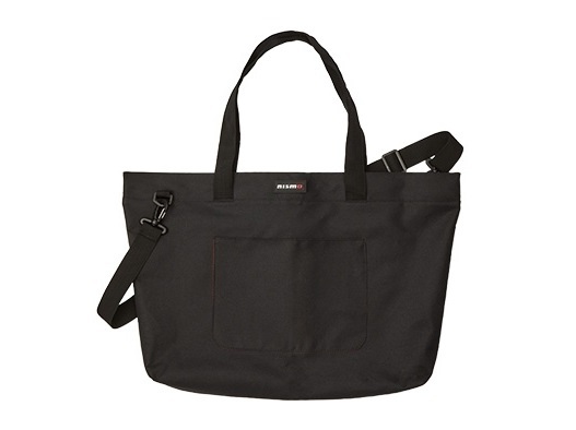 【新品】 日産コレクション BASICトートバック ブラック 黒 ショルダーストラップ付 NISMO ロゴ入り 手提げバック 黒 ショルダーバック拍卖