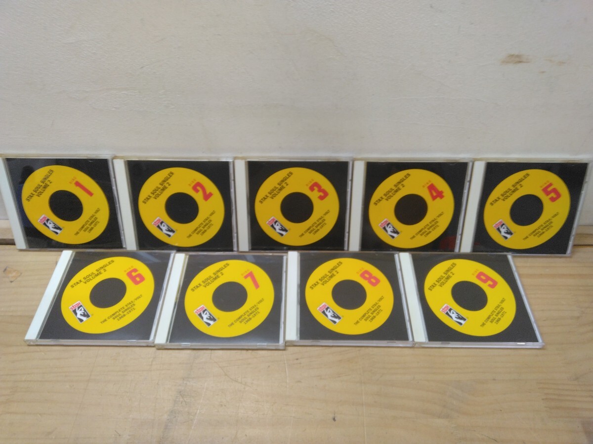 B43◆レーベルコンピ全9枚 送料無料『スタックス ソウルシングルス’68~’71 Vol.①~⑨ Victor 1993年』IsaacHayes BookerT&MG’s250709拍卖