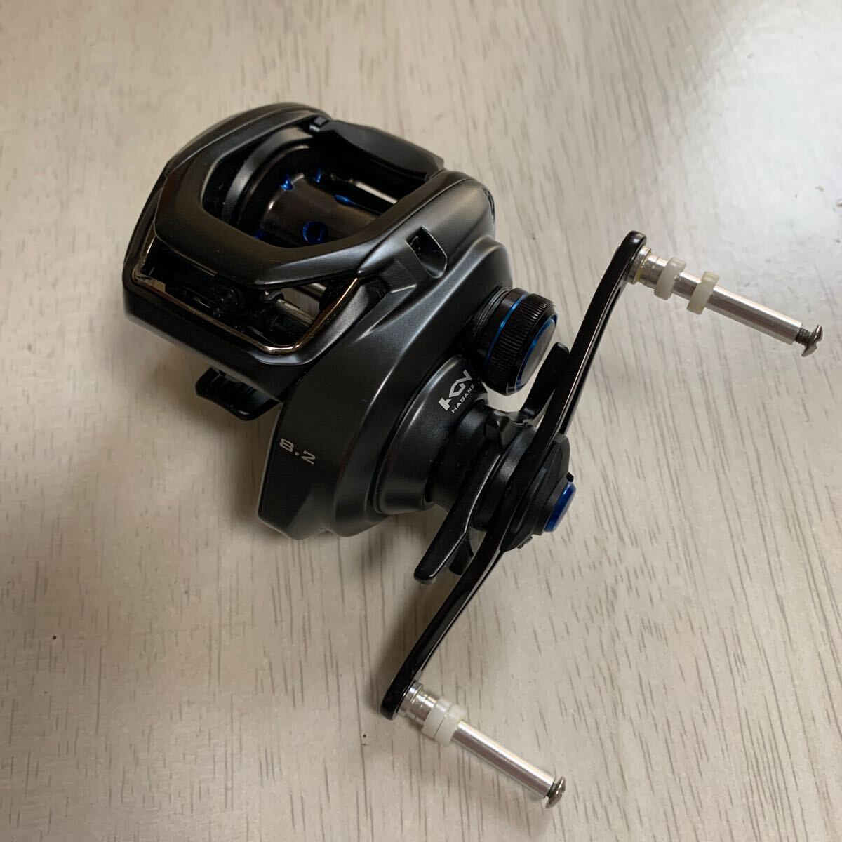 L★ 美品 シマノ SLX MGL 71XG 左巻き ノブ無し 8.2 拍卖