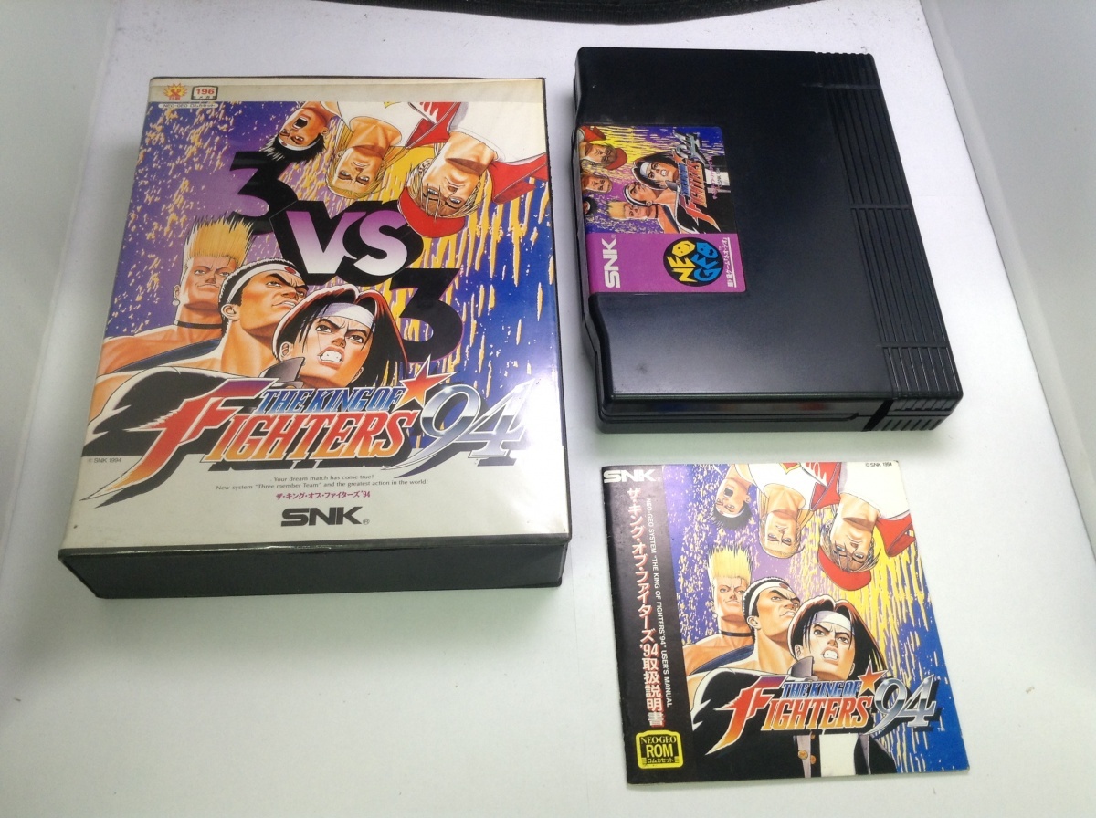 中古A★ザ・キング・オブ・ファイターズ94★ネオジオソフト拍卖